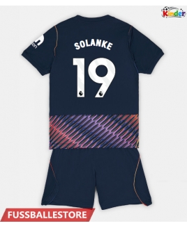 Günstige Tottenham Hotspur Dominic Solanke #19 Auswärts Trikotsatzt Kinder 2026-27 Kurzarm (+ Kurze Hosen)